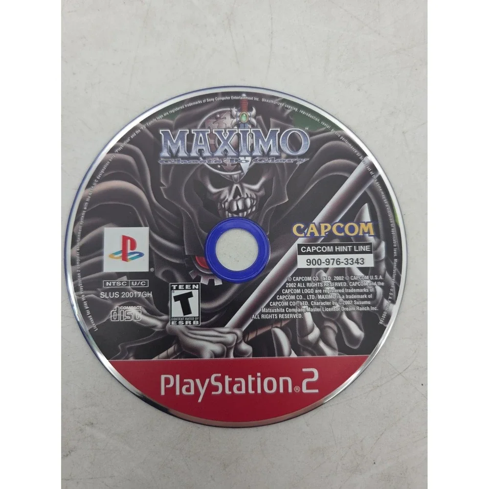 Maximo: Ghosts to Glory game disc only PS2 (Sony PlayStation 2, 2002)